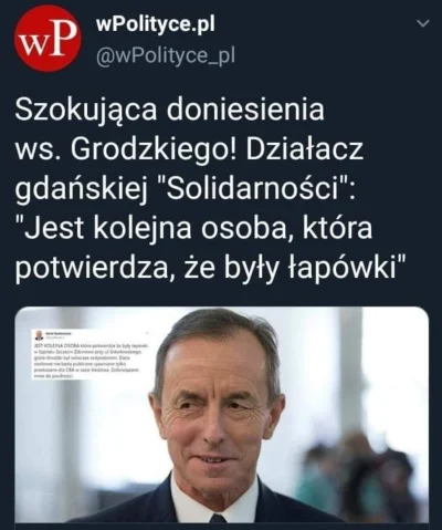 Thon - > Przepraszam Marszałka Senatu Tomasza Grodzkiego za moje nieprawdziwe twierdz...