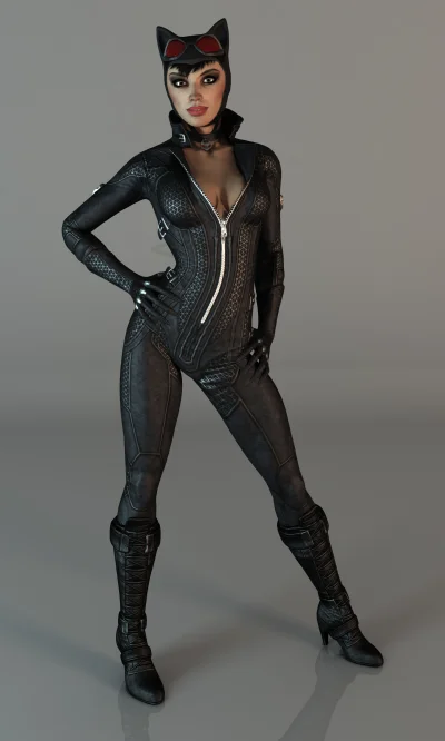 Asterling - @Flash1337: Słaby ma ten strój Catwoman bo powinna biust eksponować ( ͡° ...