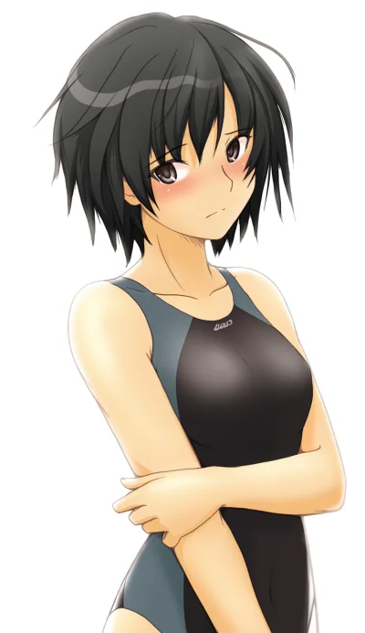 Czokolad - #randomanimeshit #amagami #ainanasaki #swimsuit