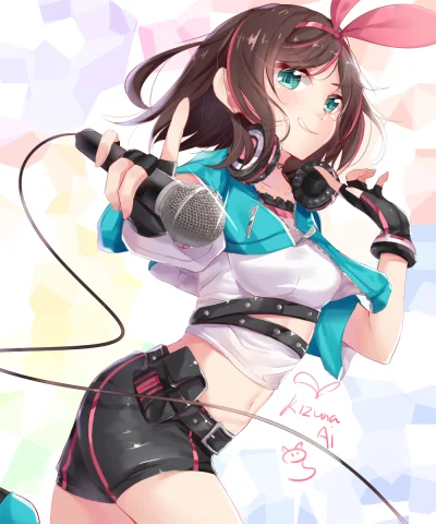 Hajak - #randomanimeshit #kizunaai #anime #sluchawkianime