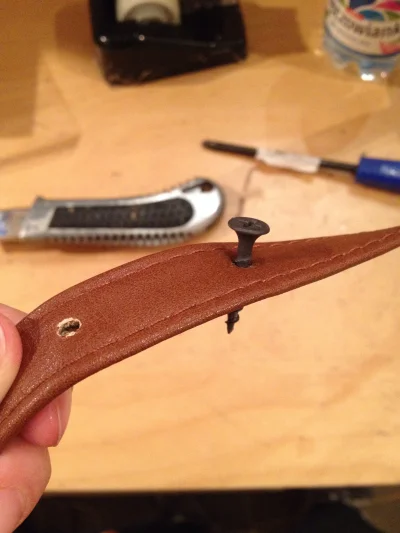 kicioch - Jakby ktoś sobie chciał zrobić dodatkową dziurę w pasku (od torebki) to pol...