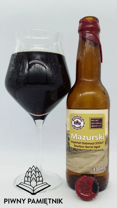 pestis - Mazurski Imperial Oatmeal Stout Bourbon Barrel Aged z Browaru Mazurskiego

...