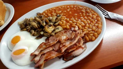 cheeky_90 - Witamy w UK ( ͡º ͜ʖ͡º) #jedzenie #jedzzwykopem #sniadanie