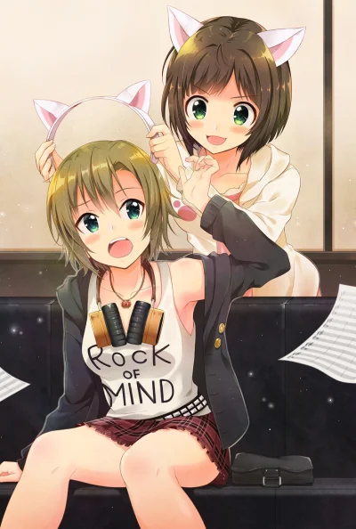 kedzior1916 - #randomanimeshit #idolmaster #idolmastercinderellagirls #riinatada #mik...