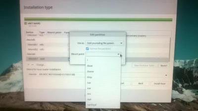 c.....k - @rekoj: Instaluję elementary. Jako co zamontować dysk na ktorym chce instal...