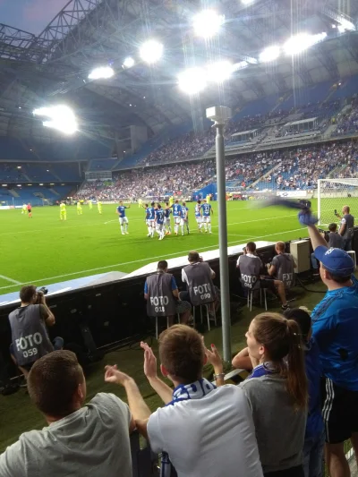 BoBlubi - 1:0 Mirgi #mecz #lechpoznan #ekstraklasa