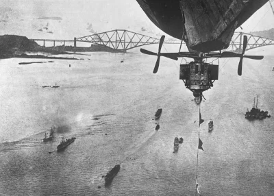 myrmekochoria - Brytyjska flota w zatoce Firth of Forth, okres I wojny światowej.

...