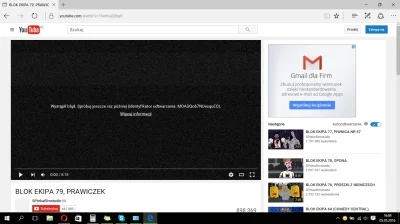SebQ - Mirki mieliście kiedyś taki problem z yt? W ogóle żaden film się nie buforuje....
