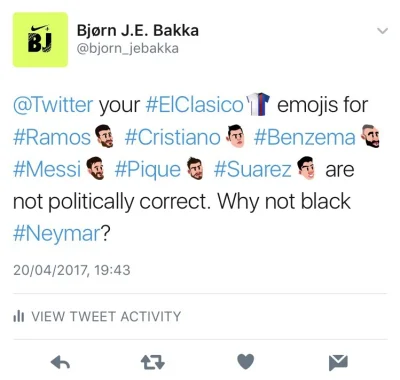 BjornJebakka - Hej #neuropa rajdujecie #twittera przed #ElClasico? Chyba wam zarzucił...
