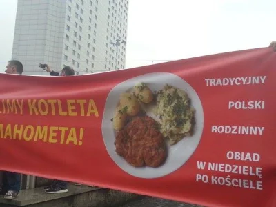 r.....y - Kotlety dla Polaków. Polacy dla kotleta.


#marszniepodleglosci #lewacki...