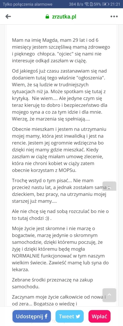 LittleChad - https://zrzutka.pl/samotna-mama-marzy-o-czterech-kolkach