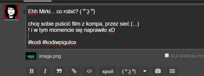 Marcinnx - chciałem napisać na mirko z prośbą o radę, pomoc ponieważ po wielu próbach...