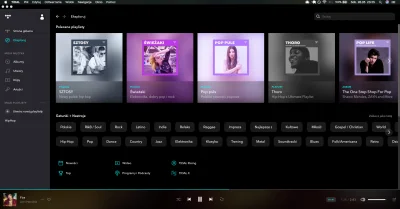 bonus - Nowy design Tidal to jest to! I w końcu działa znacznie płynniej, chyba czas ...