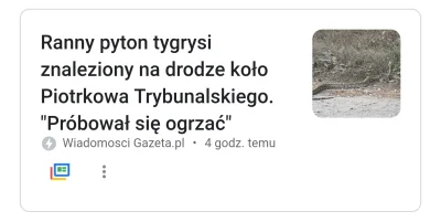 A.....O - Rafonix kozak. Nawet pytonowi nie przepuścil. 
Kogo nie dotknie to albo sz...