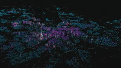 kekerott - Mały sneak peak wizualizacji danych z #wroclaw, testuję ile można wycisnąć...