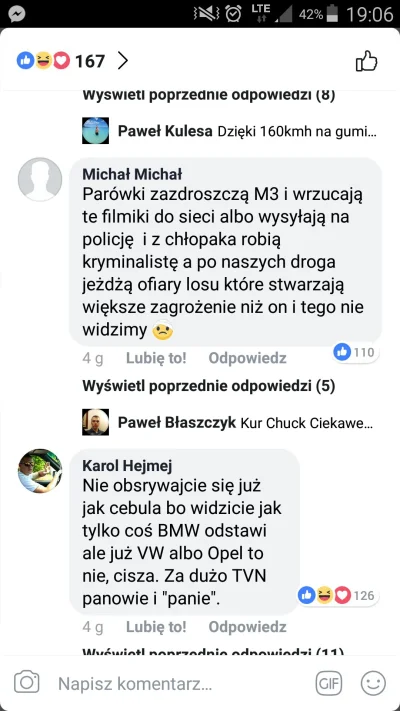 wuji - Ja #!$%@?, komentarze pod filmikami broniące debili #!$%@?ących i łamiących pr...