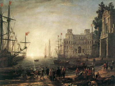 UrbanNaszPan - Port morski z willą medycejską (1637)
Claude Lorrain

#art #sztuka ...