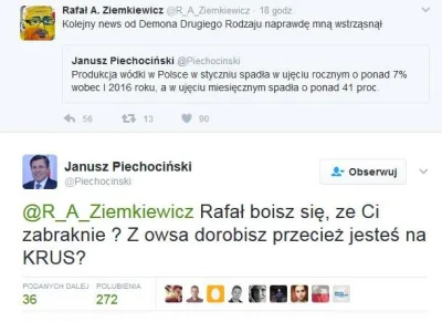 mucher - @Janusz_Rekina: To też była niezła riposta: