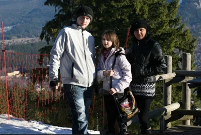 komis_lukasza - YOUNG DANIEL WITH FAMILY - ZAKOPANE 2011 ROK, KOLORYZOWANE
#danielma...