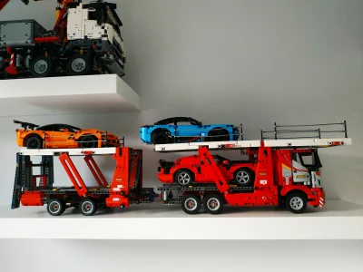 kamillo9009 - Noo to zostały jeszcze dwa miejsca na transporterze :D #lego #legotechn...