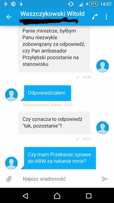 falszywyprostypasek - Dziennikarz Faktu pyta Waszczykowskiego o Przyłębskiego. Waszcz...