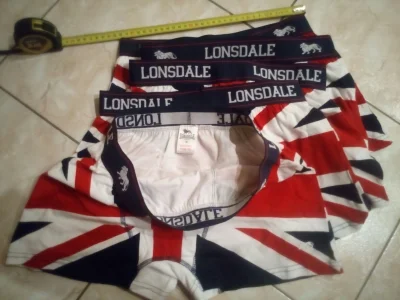 jalop - Mirki, mam na #rozdajo 5 sztuk bokserek Lonsdale z flagą (:
Majtki oczywiście...