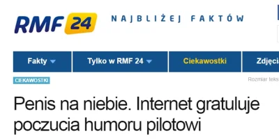 Cedrik - RMF, najbliżej faktów. 

Ręce mi opadły.