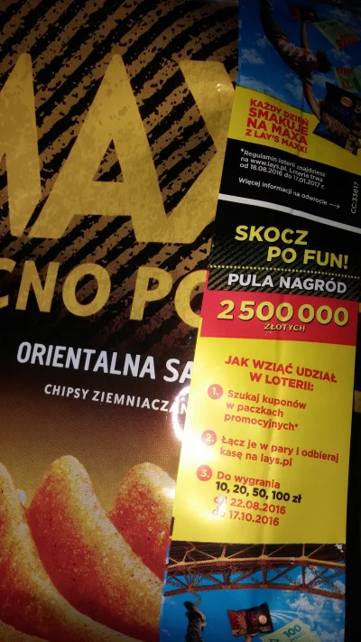 PiczaBociana - @Ninik: Nie kłam. Do wygrania jest 2 500 000 PLN