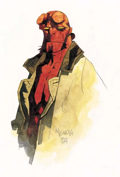 aleosohozi - Mike Mignola, kolejny świetny rysownik (również dobry scenarzysta), koło...