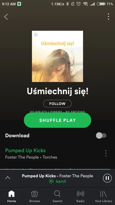 rysiek1337 - Spotify co śmieszki xDD
I od razu humor lepszy ( ͡° ͜ʖ ͡°)
#spotify #h...