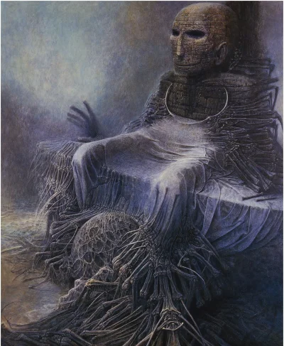 ColdMary6100 - #beksinski #beksinskinadobranoc #malarstwo