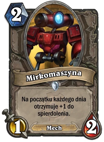 Max3nium - #tworczoscwlasna #hearthstone #heheszki