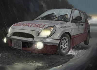 Czokolad - #randomanimeshit #anime #samochodyanime #daihatsu #