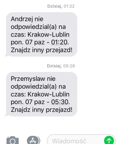 Miriusz - Blabla to jeszcze w ogóle działa? 
Kiedy bym nie wybrał przejazdu to do nie...