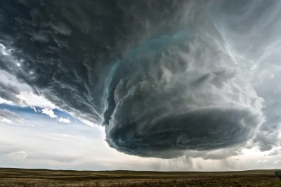 bkwas - Superkomórka burzowa złapana przez Colta Forney'a niedaleko Wright. Wyoming 1...