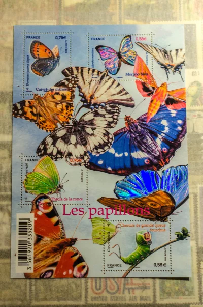 kamillo9009 - Motyle, Francja 2010 rok 
Perełka w mojej kolekcji ;)
#znaczki #filat...