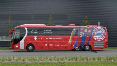 Kielek96 - Widziałem godzinę temu w Brukseli autokar Bayernu jak wjeżdżali na stadion...