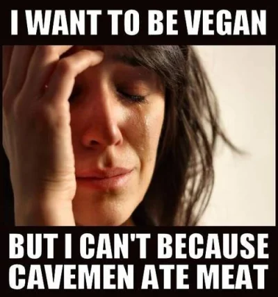 wildhoney - @michalson18: wegetarianie ani weganie nie jedzą samych warzyw.

Nie ma...