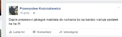 danutawalesa - Mirki, znalazłam taki hejt jednego z ludzi popierających KOD. Mogę coś...