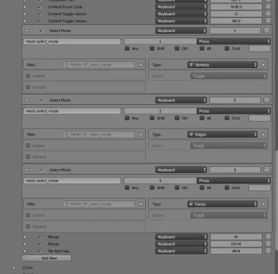 Gorion103 - @n1troo: Polecam zmienić sobie na 1,2,3.
W Mesh/3d View