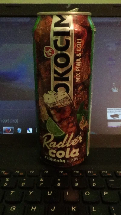 A.....o - Okocim Radler cola z limonką. Po co ja to k---a kupiłem... zmarnowane pieni...