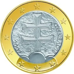FANZ0UN - @vegaushp: Słowackie euro ma krzyż :)