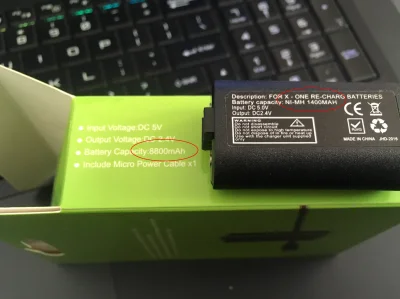 newerty - Doszedł do mnie chiński Play&Charge Kit o którego pytałem kilka dni temu. J...