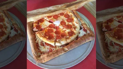 R2D2zSosnowca - Pizza o smaku pizzy
Ciekawe jak smakuje ( ͡º ͜ʖ͡º) 
#pizza