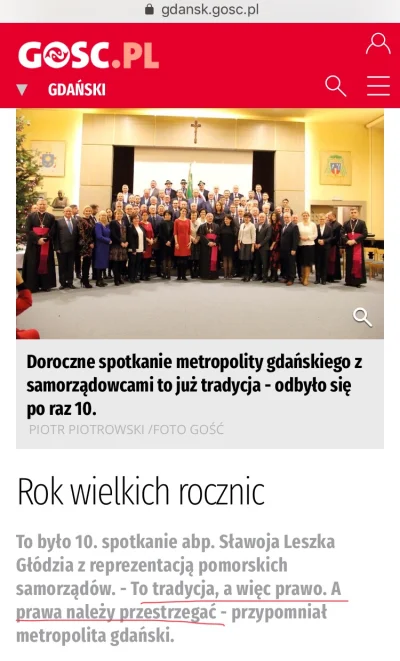 sklerwysyny_pl - Skandaliczne słowa biskupa na tzw. „Spotkaniu opłatkowym” z samorząd...