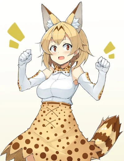 kedzior1916 - #randomanimeshit #kemonofriends #serval #kemonomimi