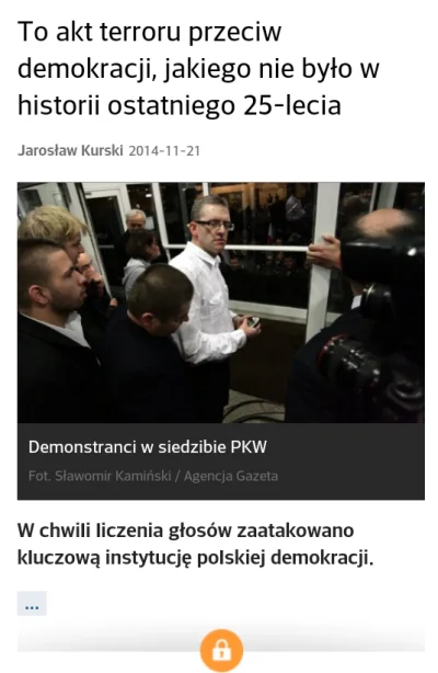 P.....r - Wyborcza w formie #4konserwy #januszepolityki #gazetawybiorcza #wybory #pkw