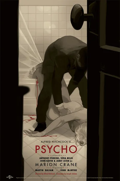 ColdMary6100 - #plakatyfilmowe #psycho
