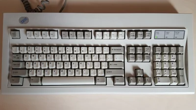 FightMaker - Mój nowy nabytek. IBM Model M. Stan 10/10 beż danych śladów używania.
P...