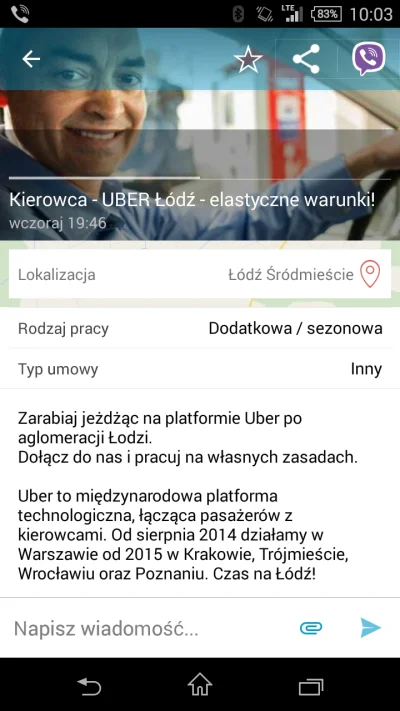 oliwer0076 - Uber w #lodz chyba juz pewne #uber